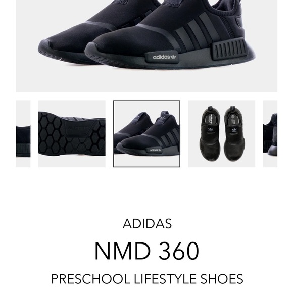Kids Adidas NMD 360  sz. 2 & a sz. 3 - Picture 7 of 8